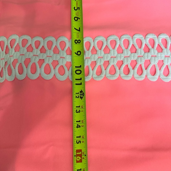 NWT Lilly Pulitzer Pearl Romper in Lilly’s Coral Size 0 - Picture 11 of 13